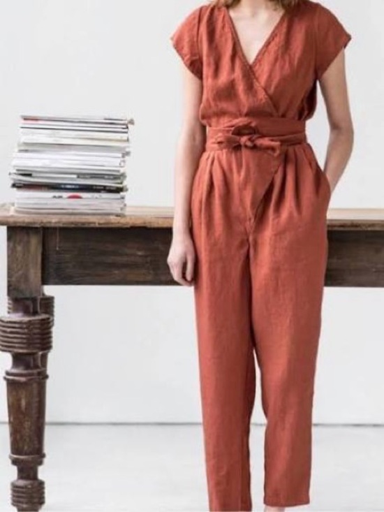 notPERFECTLINEN Pants - Not Perfect Linen jumpsuit